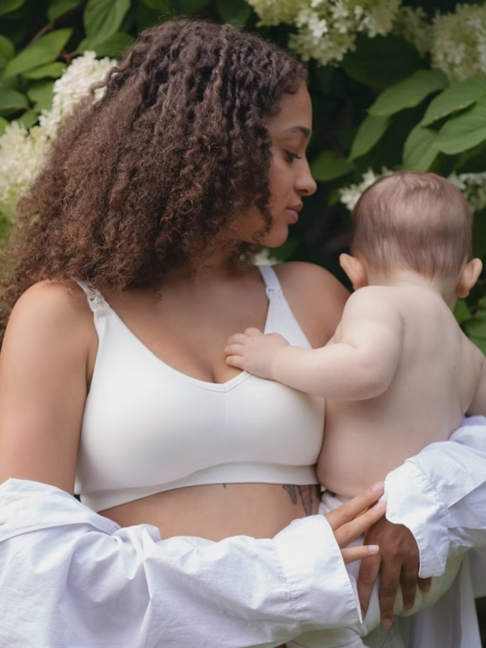 Bravado! Designs Women's Body Silk Seamless Full Cup Nursing Bra - Antique White